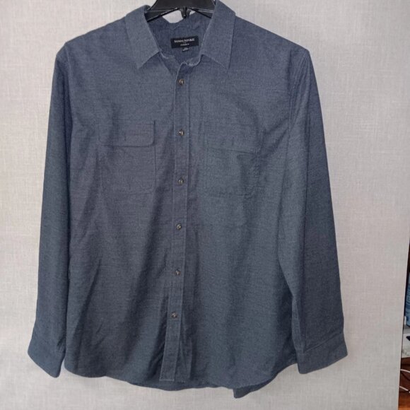 Banana Republic Men’s XL Shirt Button Down Long Sleeve Standard Fit Blue Cotton - Picture 2 of 5